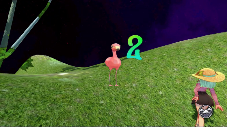 Its not everyday that a bird comes in second place. Flaming Flamingo