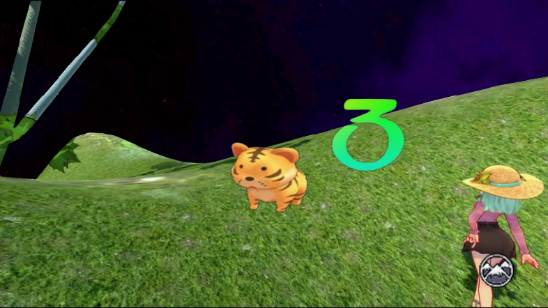 Hunting for little ones. But I'm not afraid. Spin for Love - Happy Hungry Tiger